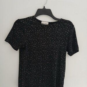 ALICE STUART Sparkly black ladies Blouse
